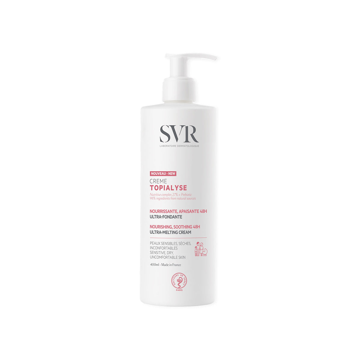 SVR CREME TOPIALYSE PIEL SECA 400 ML