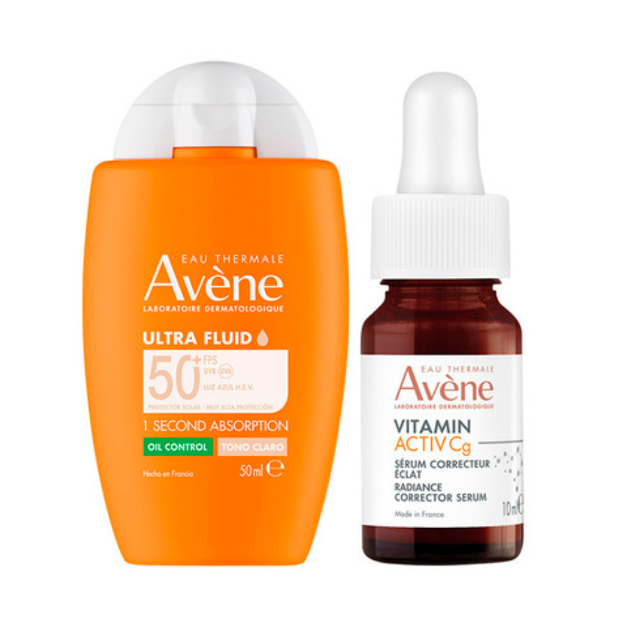KIT AVENE ULTRAFLUIDO TONO CLARO +VITAMIN Cg