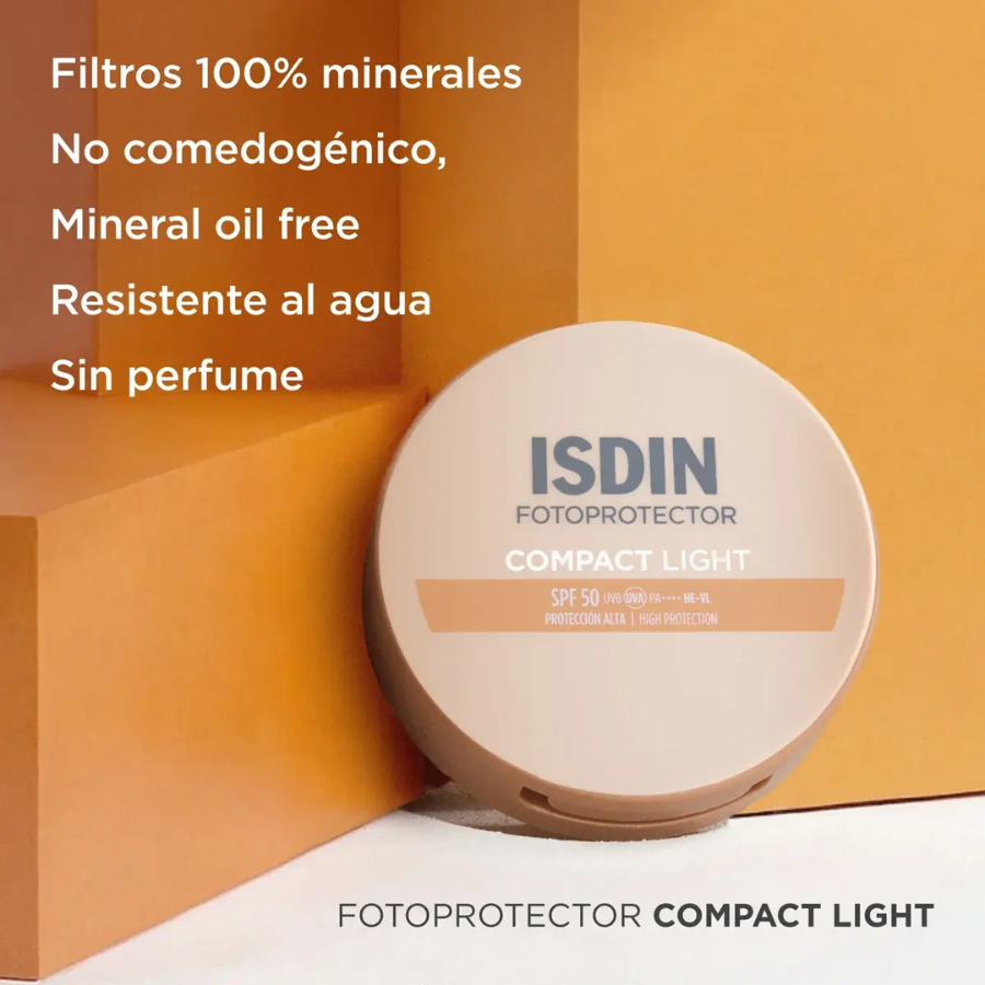FOTOPROTECTOR ISDIN COMPACTO LIGHT SPF 50 10GR