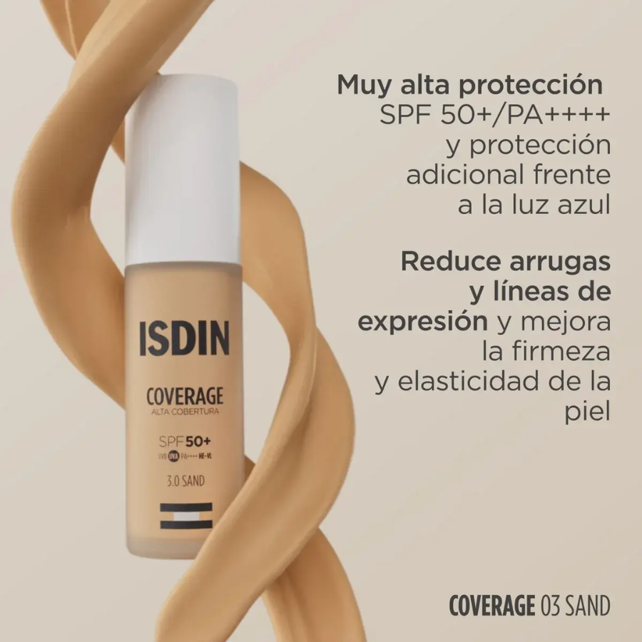 ISDIN COVERAGE AGE PROTECT ACTIVE SPF50 3 SAND 30GR