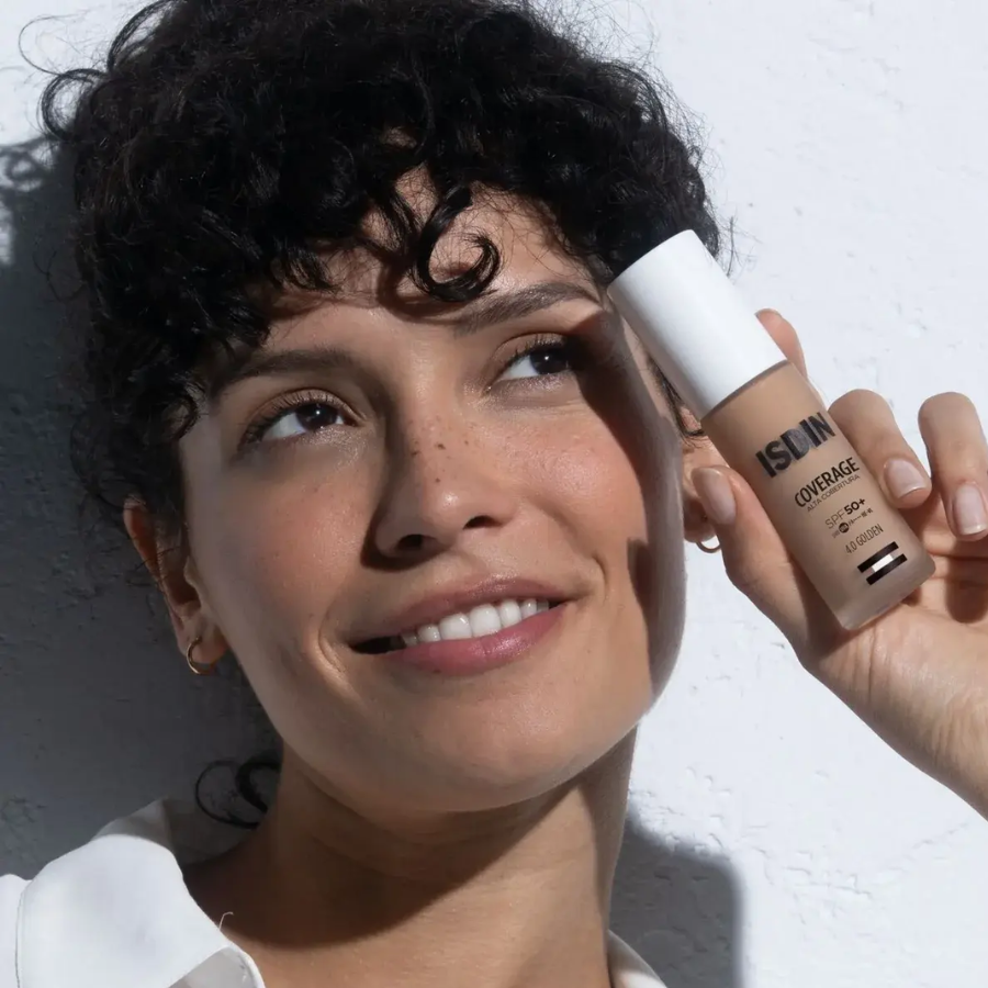 ISDIN COVERAGE AGE PROTECT ACTIVE SPF50 4 GOLDEN 30GR