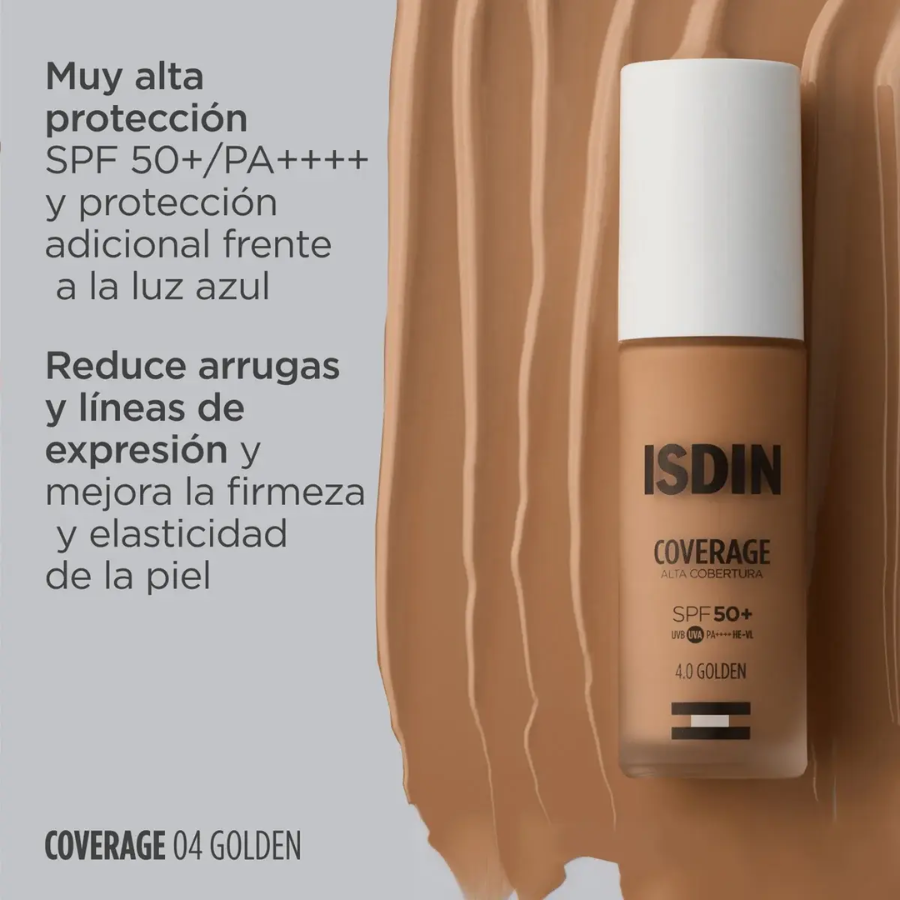 ISDIN COVERAGE AGE PROTECT ACTIVE SPF50 4 GOLDEN 30GR