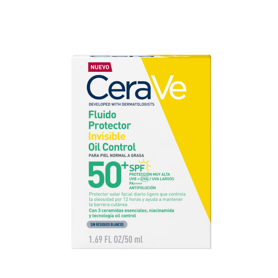 CERAVE FLUIDO INVISIBLE OIL CONTROL 50FPS 50ML