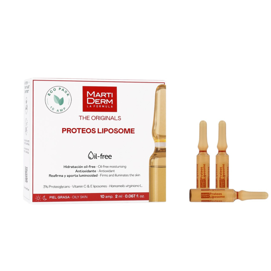 MARTIDERM PROTEOS LIPOSOME OIL FREE 10 AMPOLLETAS