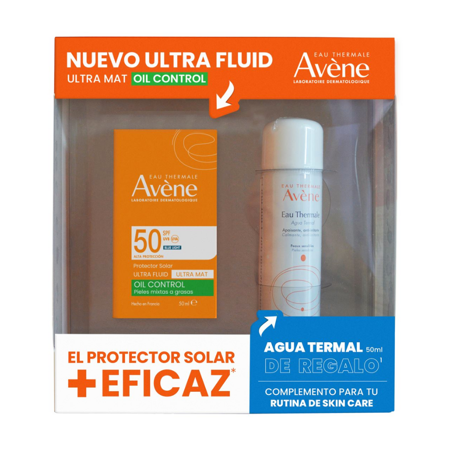 KIT AVENE ULTRA FLUIDO ULTRA MAT + AGUA TERMAL