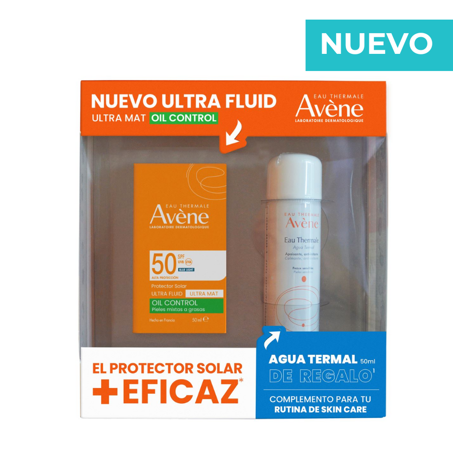 KIT AVENE ULTRA FLUIDO ULTRA MAT + AGUA TERMAL