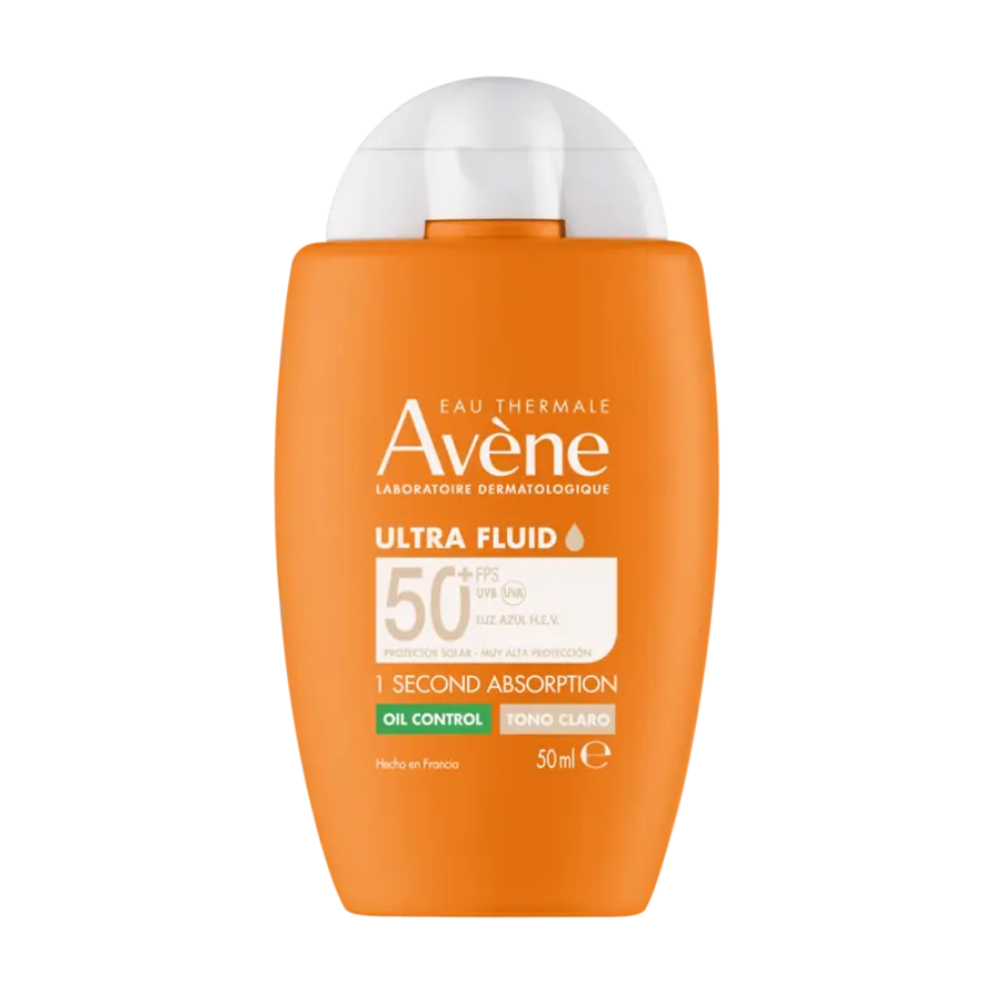AVENE ULTRA FLUID OIL CONTROL TONO CLARO 50ML