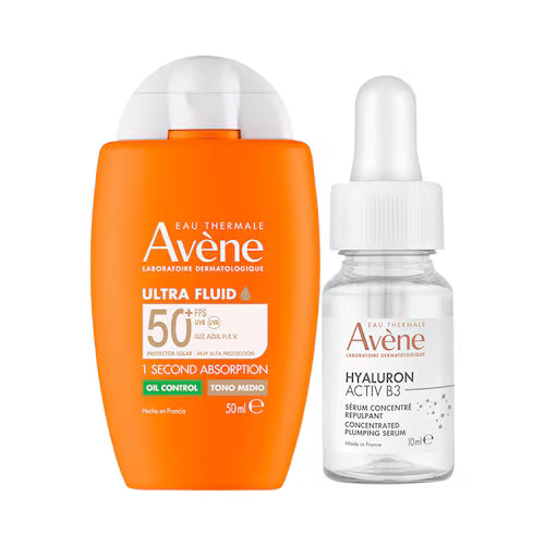 KIT AVENE ULTRA FLUIDO TONO MEDIO+HYALURON