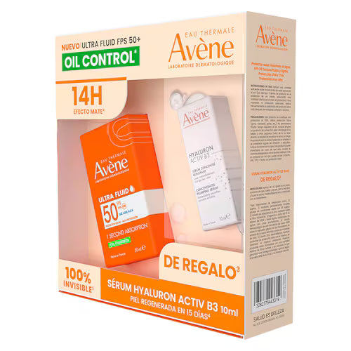 KIT AVENE ULTRA FLUIDO OIL CONTROL S/C+HYALURON