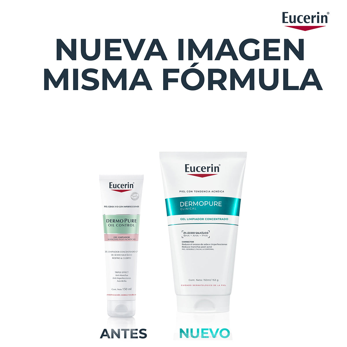 EUCERIN DERMOPURE GEL LIMPIADOR 150ML