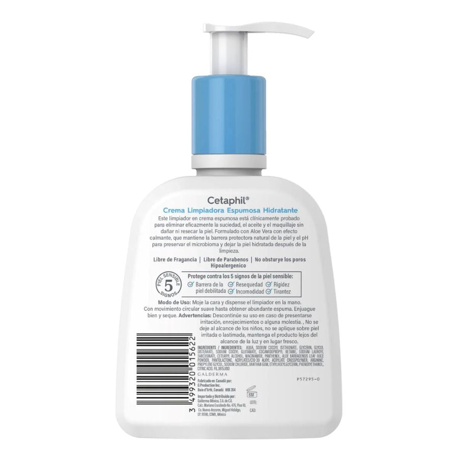 CETAPHIL LIMPIADOR ESPUMOSO 237 ML