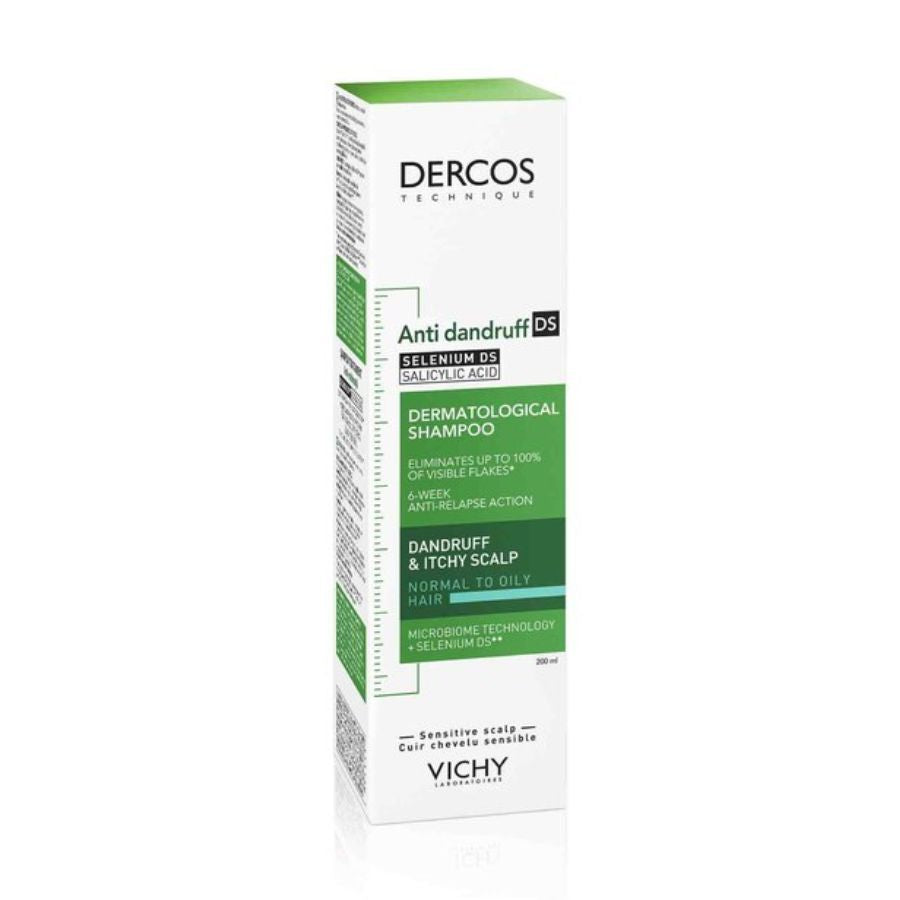 DERCOS ANTICASPA GRASA 200ML