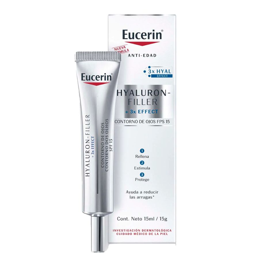 EUCERIN HYALURON-FILLER CREMA DE OJOS 15GR