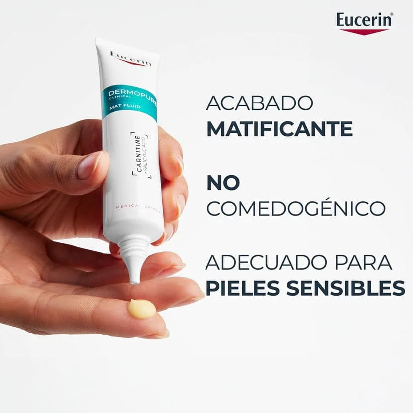 EUCERIN DERMOPURE CLINICAL MAT FLUID 40ML