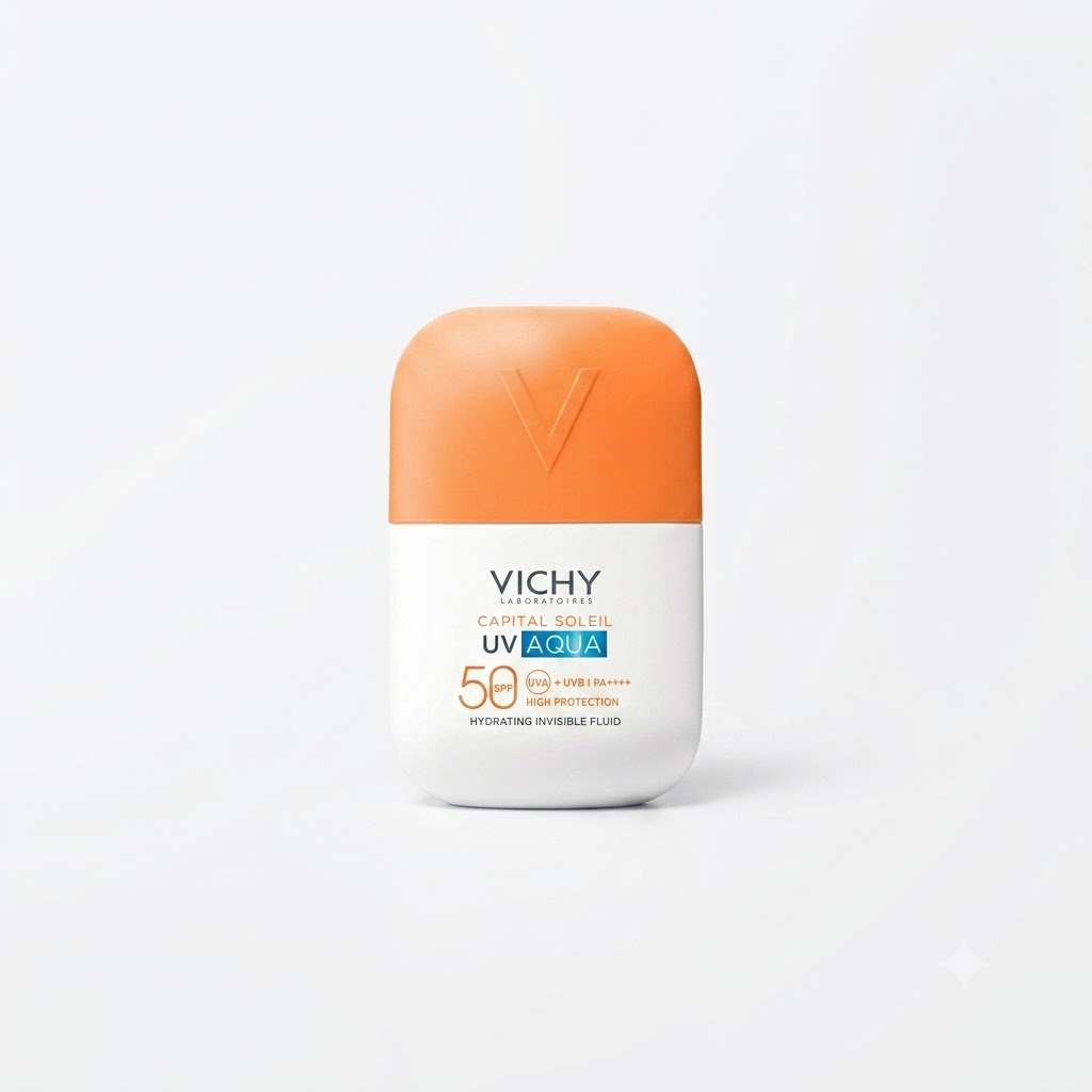 Vichy Capital Soleil UV Aqua SPF 50 Fluido Hidratante Invisible - Vista frontal