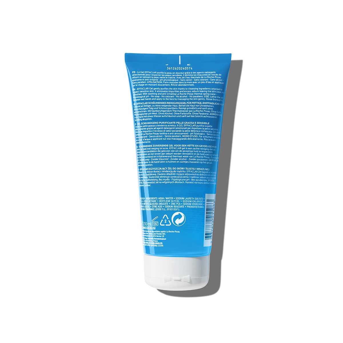 EFFACLAR GEL MOUSSANT 200ML