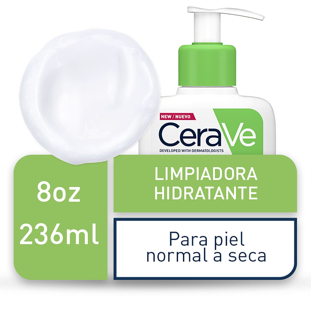 CERAVE LIMPIADORA HIDRATANTE 236ML