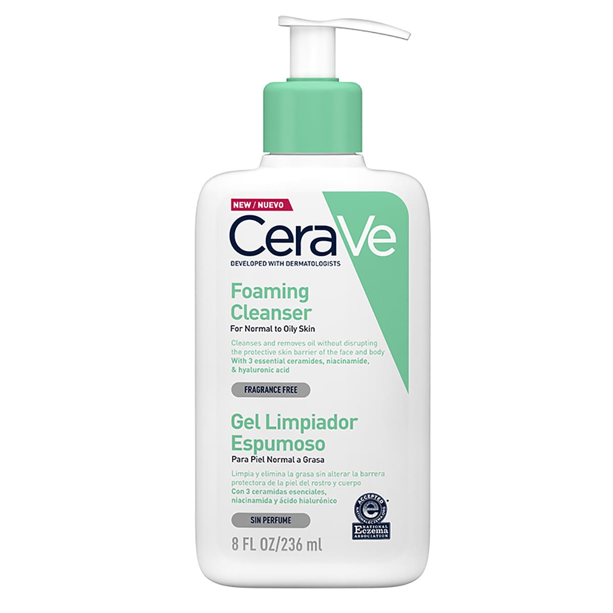 CERAVE GEL ESPUMOSO 236ML