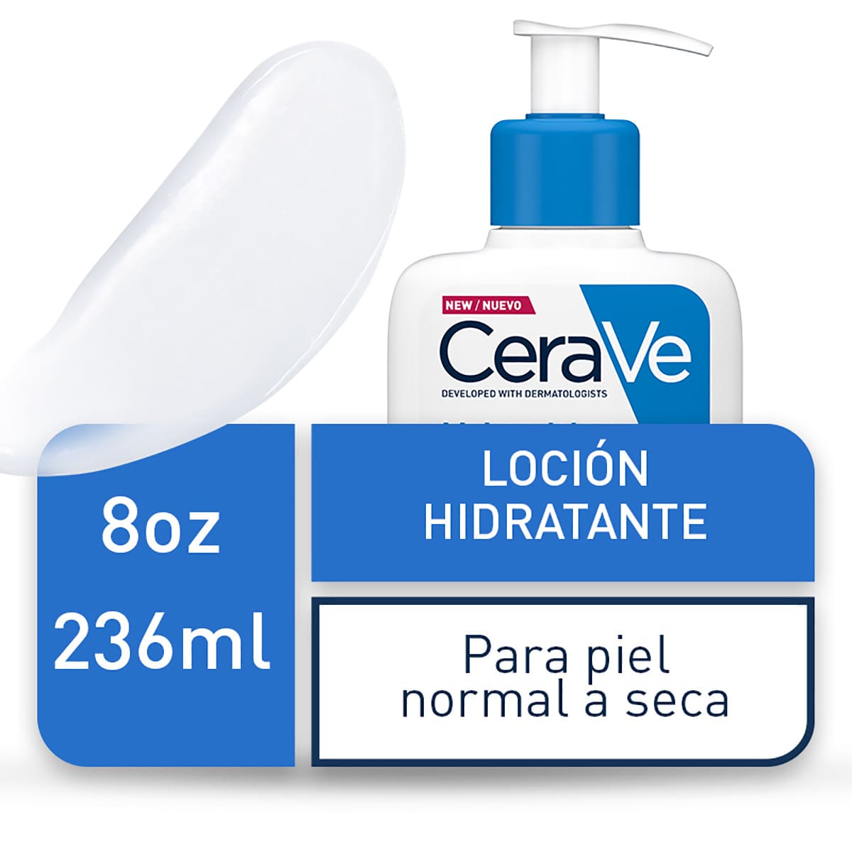 CERAVE LOCIÓN HIDRATANTE PIEL SECA 236ML