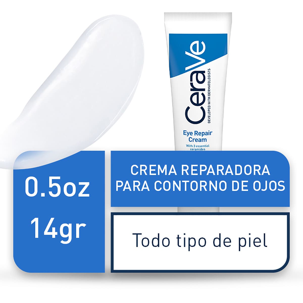 CERAVE CREMA REPARADORA DE CONTORNO DE OJOS 14ML