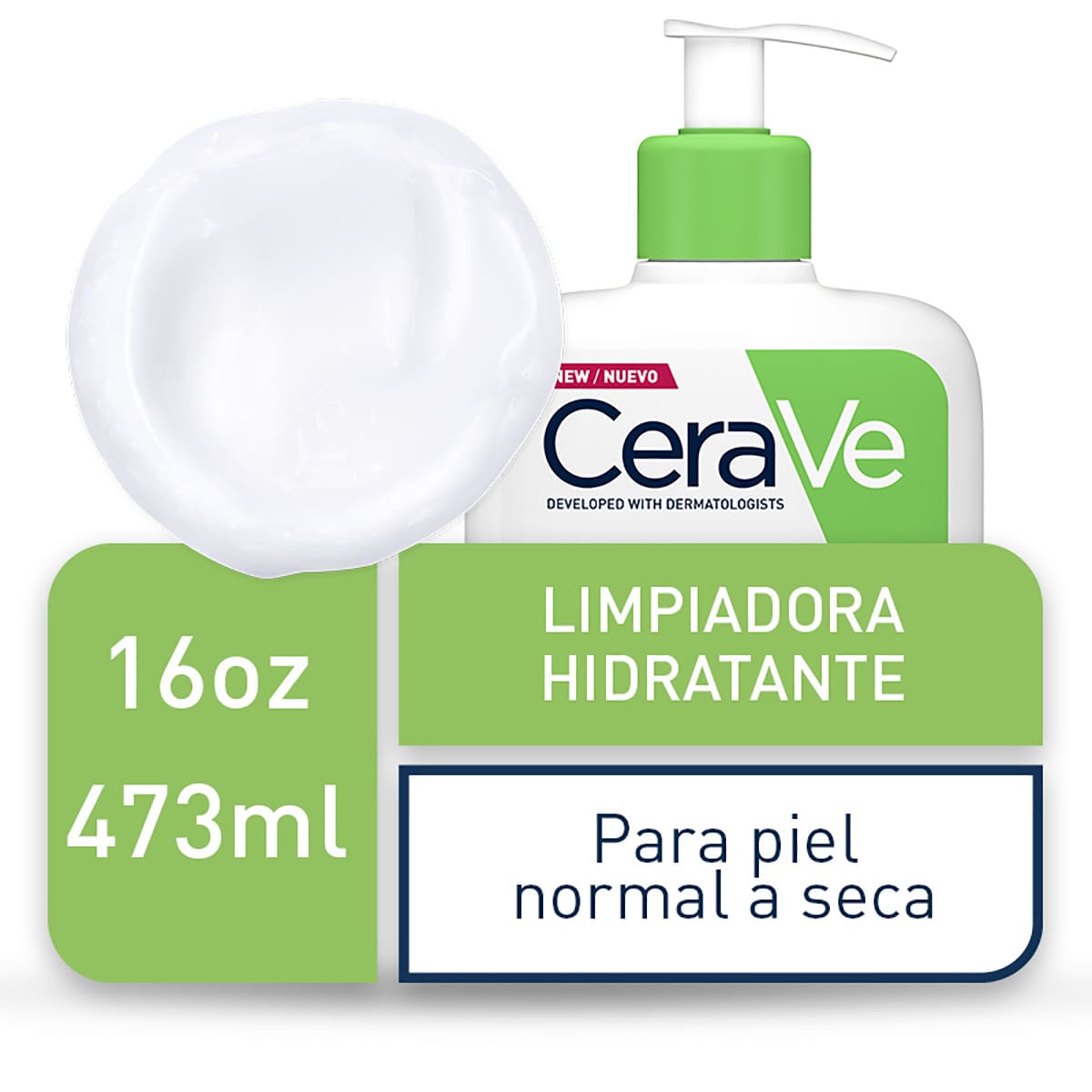 CERAVE LIMPIADORA HIDRATANTE 473ML