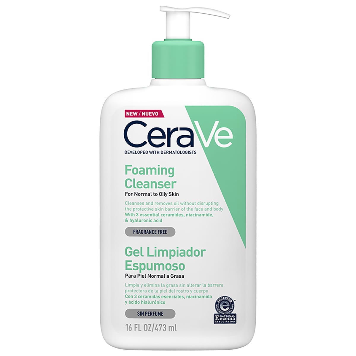 CERAVE GEL ESPUMOSO 473ML