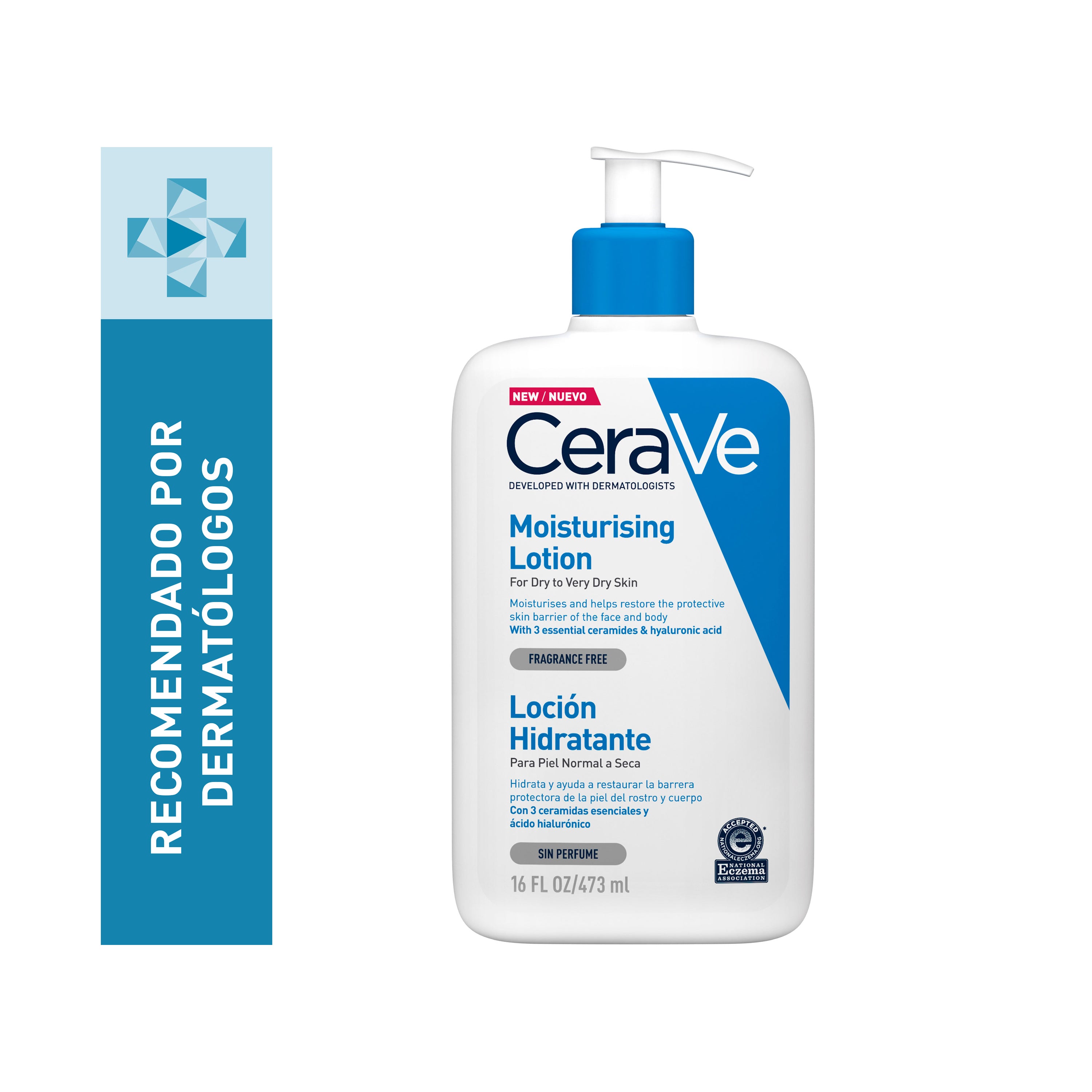 CERAVE LOCIÓN HIDRATANTE PIEL SECA 473ML