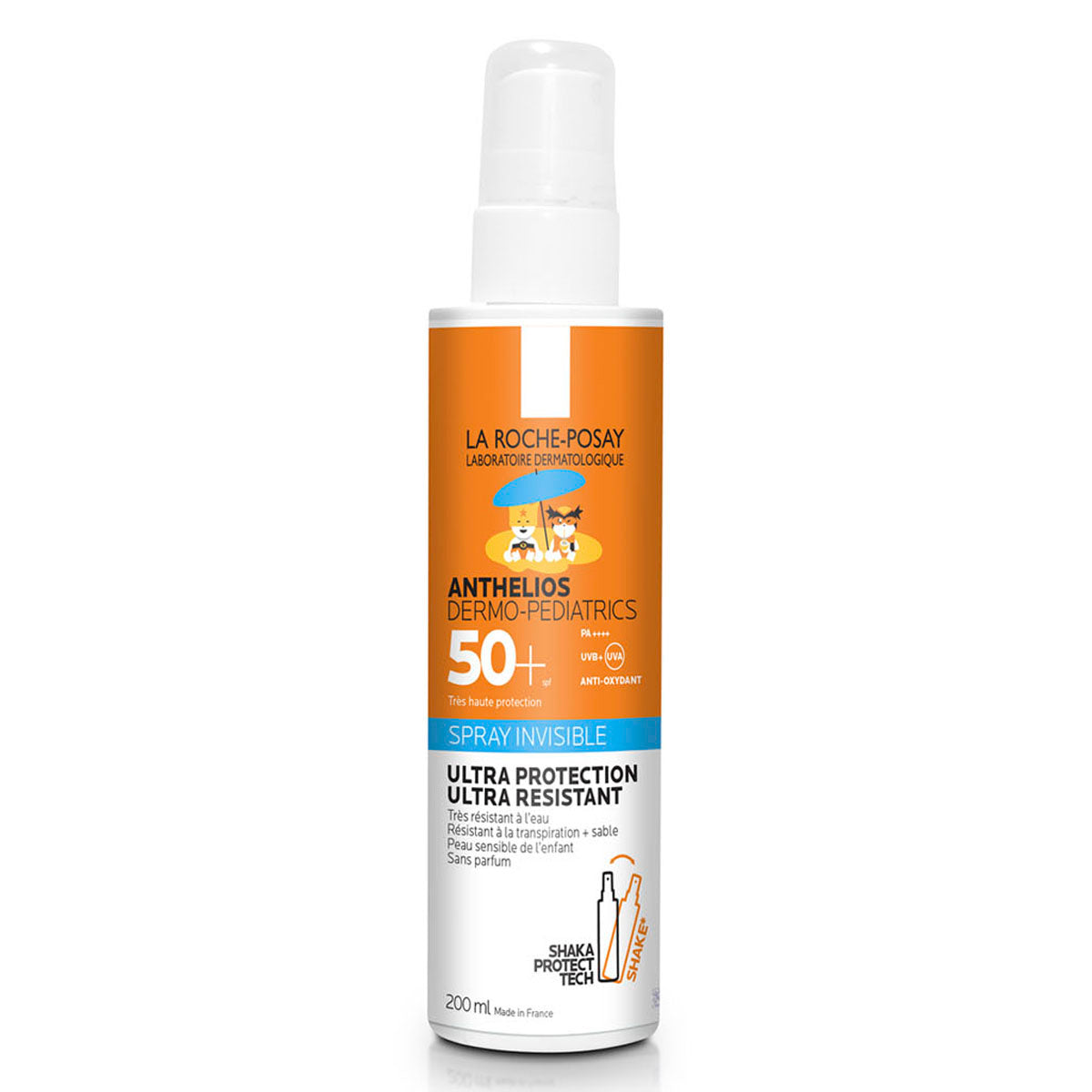 ANTHELIOS FPS50+ DERMOPEDIATRICS SHAKA SPRAY INVISIBLE 200ML