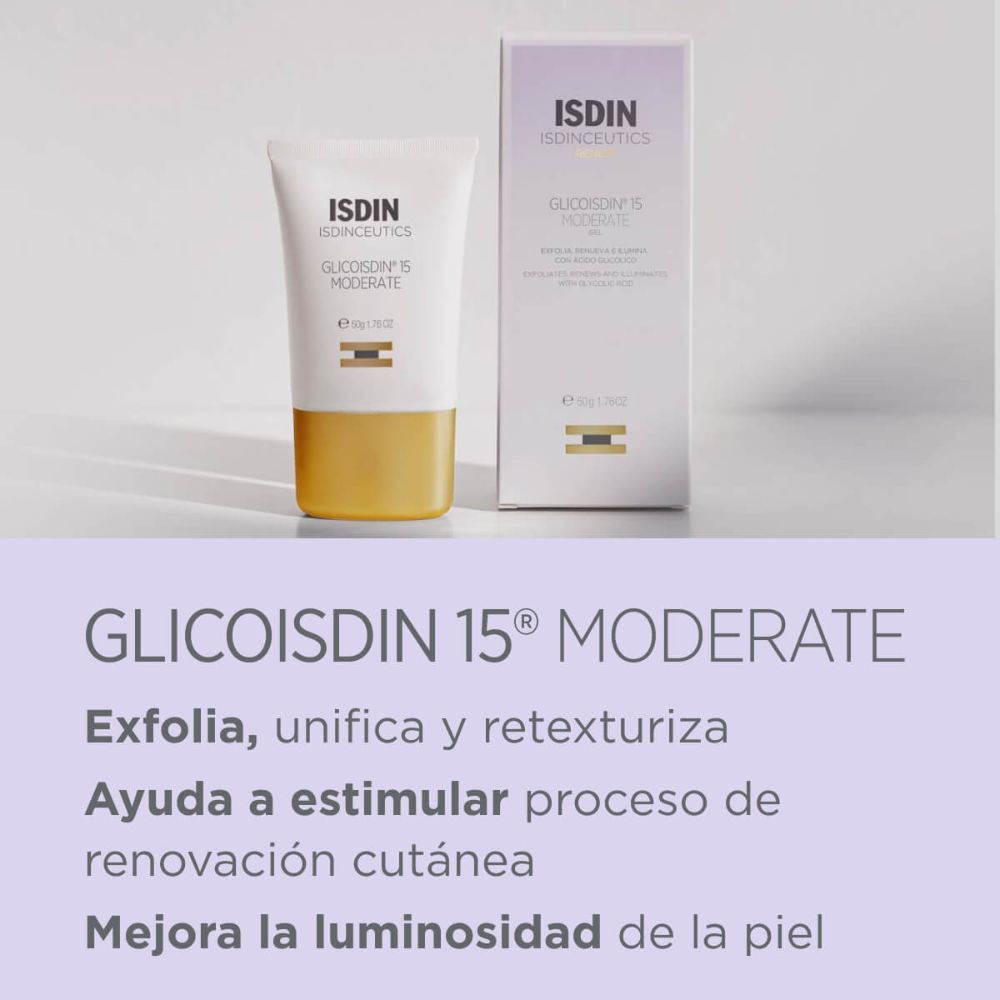 GLICOISDIN 15 MODERATE GEL FACIAL 50GR