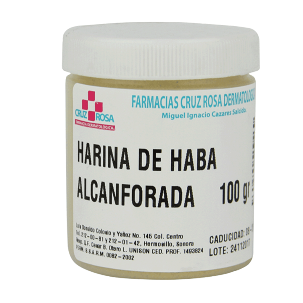 HARINA DE HABA ALCANFORADA 100GR