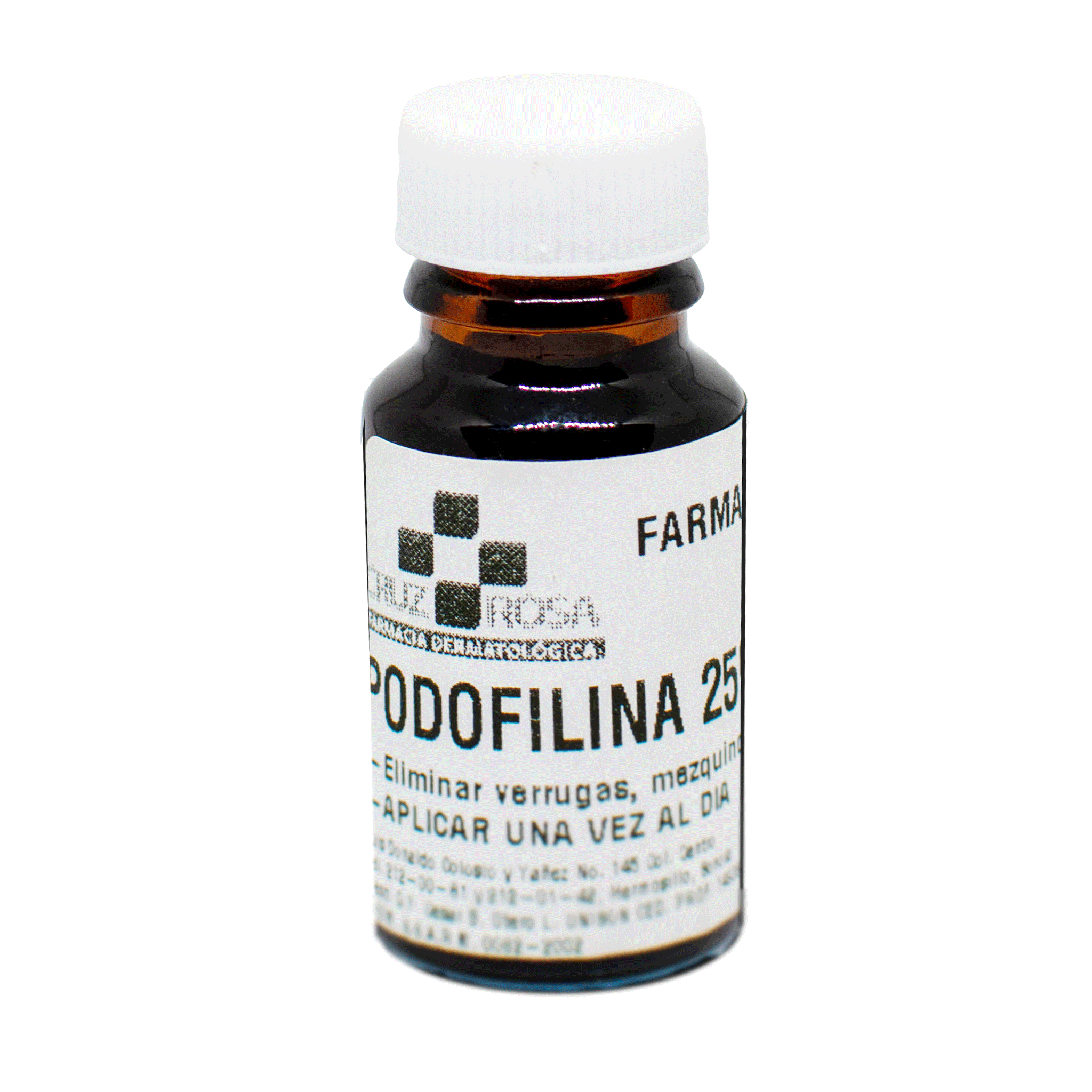 PODOFILINA 25% 10 ML