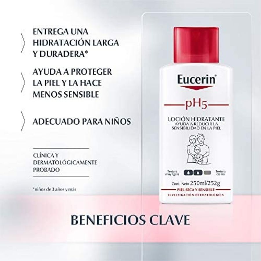 EUCERIN PH5 LOCIÓN PIEL SECA Y SENSIBLE 250ML